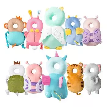 Новая забавная защита для головы ребенка от 1 до 3 лет, защитная подушка для спины, предотвращение травм, подушки безопасности с героями мультфильмов «Ангел-пчела»