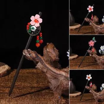 Новая заколка для волос, женские ювелирные аксессуары, палочки для еды, вилка для волос, палочка для волос Hanfu, заколка для волос