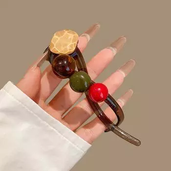 Новая заколка-клипса с нерегулярным закручиванием, диск, клипса для захвата волос для женщин, элегантная цветная заколка для волос с закручиванием, аксессуары для волос для девочек