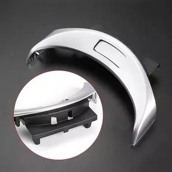 Новая замена крышки переключателя кнопок ящика для хранения в подлокотнике центральной консоли для MercedesBenz CClass W205 GLC X253 2015-2025 серебряный