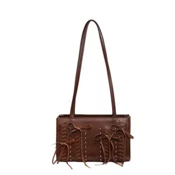 Новая замшевая женская сумка — обязательный элемент осенне-зимней моды. хаки