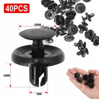 Новая защита двигателя снизу, пистоны, бампер, крыло, заклепки, болты с U-образными гайками, клипсы