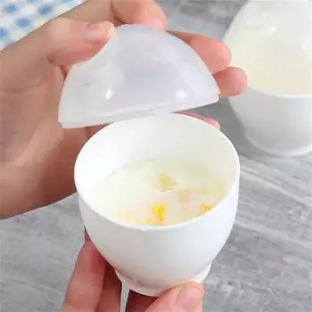 Новая здоровая микроволновая печь для приготовления яиц, мини-портативная яйцеварка, чашка для быстрого приготовления яиц, кухонные принадлежности для завтрака на пару