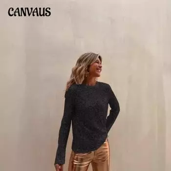 Новая женская блузка с длинными рукавами и круглым вырезом из пайеток и сетки для ночного клуба S бордовый