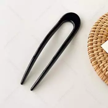 Новая Женская Элегантная Заколка для Волос Простые Пластиковые Палочки для Волос U-образной Формы Милые Зажимы для Волос Повязка на Голову Модные Аксессуары для Волос