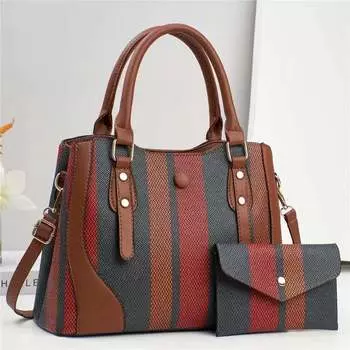 Новая женская контрастная модная женская сумка Advanced Sense, большая вместительная сумка через плечо, сумка через плечо