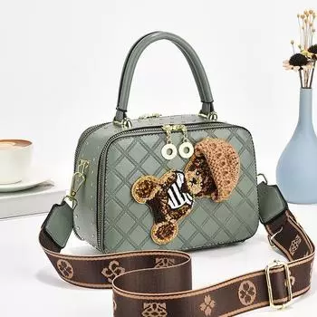 Новая женская маленькая квадратная сумка с заклепками, модные кошельки для покупок, сумки через плечо, изысканная дизайнерская женская сумка