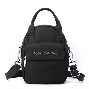 Новая женская модная сумка через плечо, многослойная сумка для мобильного телефона, защитная от брызг, маленькая сумка