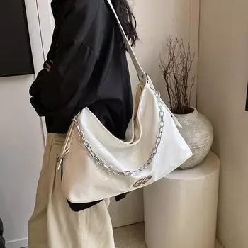 новая женская модная сумка через плечо, сумка большой емкости, женская, для белых воротничков, для поездок на работу, для города, красота, модный тренд