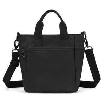 Новая женская наплечная сумка-мессенджер, повседневная, универсальная, для поездок на работу, легкая нейлоновая сумка-ведро