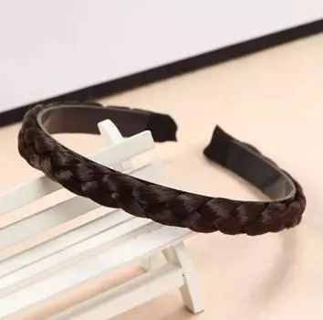 Новая женская нескользящая повязка на голову для парика, косички «рыбий хвост», косички в стиле «тесто-твист», повязка для волос, модный головной убор, аксессуары для волос