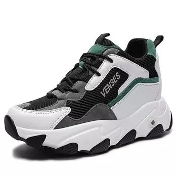 Новая женская обувь, высокие кроссовки, уличные кроссовки, удобные модные кроссовки для бега на воздушной подушке 35-40 35 зелёный