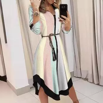 Новая женская одежда 2025 летнее клетчатое платье с рукавами девять четвертей и бретельками S