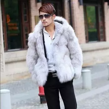 Новая женская плюшевая куртка ветрозащитная женская теплая утолщенная куртка модная женская плюшевая куртка вечерние на молнии из искусственного лисьего меха с воротником с капюшоном S белый