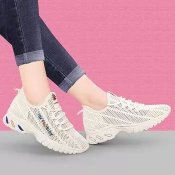 Новая женская повседневная обувь, подростковые кроссовки, модные удобные кроссовки с мягкой подошвой 35