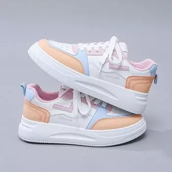 Новая женская повседневная обувь с цветными блоками, нескользящая, легкая и удобная женская спортивная обувь 35