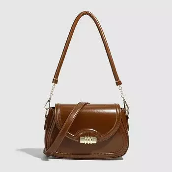 Новая женская ретро-трендовая усовершенствованная подмышечная сумка, ретро-мода, универсальная седельная сумка во французском стиле, сумки через плечо для отдыха, сумка через плечо