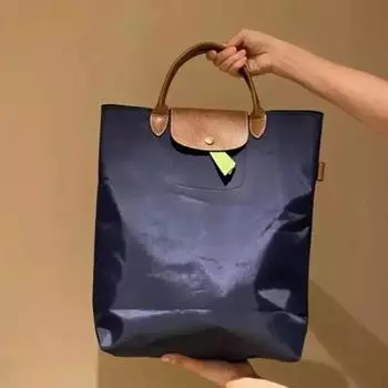 Новая женская роскошная сумка через плечо, классическая складная сумка с цветными блоками, водонепроницаемая сумка-пельмень