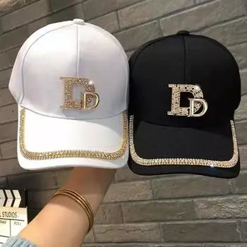 Новая женская шляпа 2022, летняя модная тонкая бейсболка, шляпа от солнца, фуражка белый