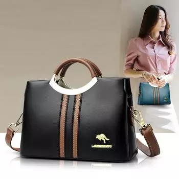 Новая женская сумка большой емкости стильная ретро женская сумка через плечо