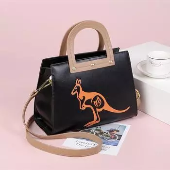 Новая женская сумка через плечо большой вместимости 2025 года чёрный