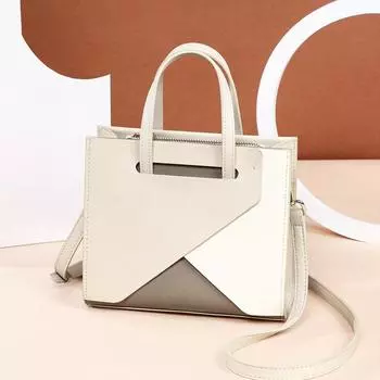 Новая женская сумка через плечо из натуральной кожи с большой вместимостью, простая сумка через плечо 20.5*6.5*17.5cm