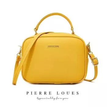 Новая женская сумка через плечо, модная и простая женская сумка из искусственной кожи, корейская версия, большая вместительная сумка через плечо розовый