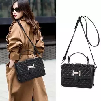 Новая женская сумка через плечо, модная и универсальная, высококачественная, стильная, из натуральной кожи, сумка на одно плечо