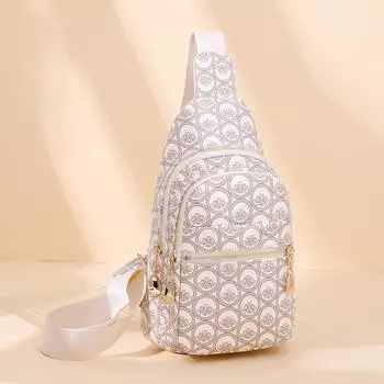 Новая женская сумка через плечо на одно плечо для практичных и удобных выходов, простая и атмосферная сумка на грудь, модная и универсальная,