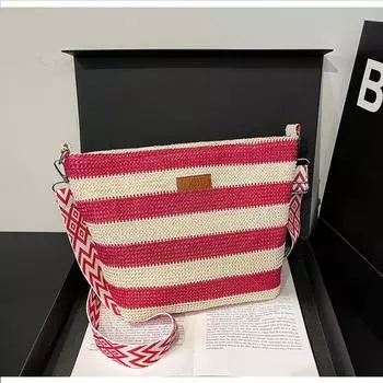 Новая женская сумка через плечо, повседневная, с трендовой индивидуальностью, модная, нишевая сумка-мессенджер, большая вместительная сумка-тоут