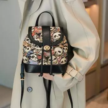 Новая женская сумка через плечо, сумка через плечо, большая вместительная сумка-тоут, несколько способов ношения Little Bear Design