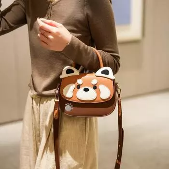 Новая женская сумка через плечо, сумка через плечо, большая вместительная сумка-тоут, несколько способов ношения Little Bear Design