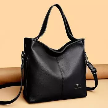 Новая женская сумка через плечо, женская сумка через плечо, вместительная сумка-ведро для женщин среднего возраста