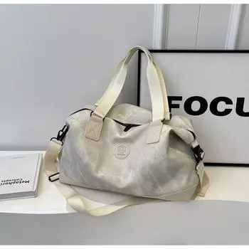 Новая женская сумка для деловых поездок, большая вместимость, сумка для багажа для студентов, для шопинга, для занятий спортом и плаванием чёрный