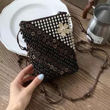 Новая женская сумка для мобильного телефона в этническом стиле, сумка для сотового телефона, кошелек для монет, ремешок, наплечная сумка, маленькие сумки кроссбоди для женщин, кошелек, дорожный кошелек