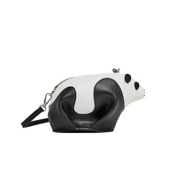 Новая женская сумка из натуральной кожи, оригинальная и популярная сумка Panda, сумка для мобильного телефона через плечо на одно плечо, милая маленькая маленькая сумка