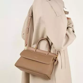 Новая женская сумка из натуральной кожи для женщин, женская сумка-мессенджер на плечо, однотонная, через плечо