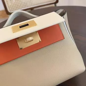 Новая женская сумка из натуральной кожи Headlayer Evercolor Splicing Swift2424, универсальная сумка через плечо 22x9x14cm чёрный