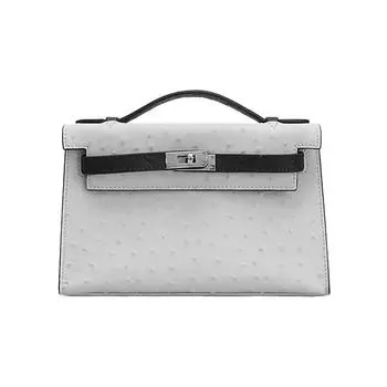 Новая женская сумка из натуральной кожи с замком-цепочкой через плечо