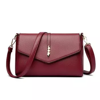Новая женская сумка, летняя, корейский стиль, модная, простая, мягкая, кожаная, через плечо, женская сумка через плечо, маленькая, квадратная сумка