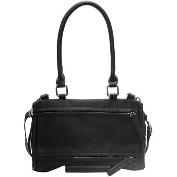 Новая женская сумка, нейлоновая ткань, универсальная, модная. чёрный