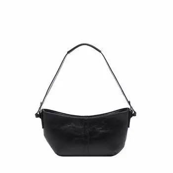 Новая женская сумка в стиле ретро, простая и высококачественная. чёрный