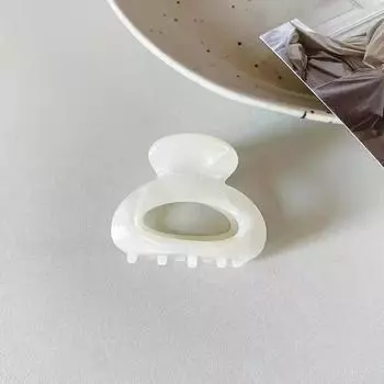 Новая женская заколка-краб для волос маленькая 4,5 см ацетатная заколка для волос элегантная красочная полая заколка-краб аксессуары для волос для девочек заколка