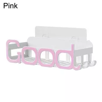 Новая зимняя настенная полка для шампуня для ванной комнаты, держатель для хранения мелочей, полка для унитаза, полка 1 синий