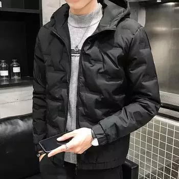 Новая зимняя одежда Мужские стеганые куртки Мужские модные стеганые куртки Мужские зимние мужские куртки M хаки