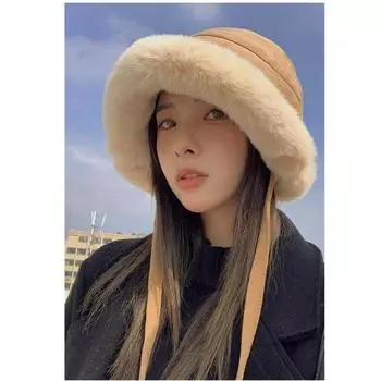 Новая зимняя шляпа рыбака из бархата и утолщенного материала