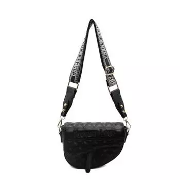 Новая зимняя сумка-седло, модный стиль для отдыха и поездок на работу. чёрный