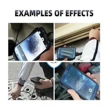 Новейшая 7,0-мм USB-камера типа C для эндоскопа на базе Android-ПК, камера-бороскоп с 6 регулируемыми светодиодами