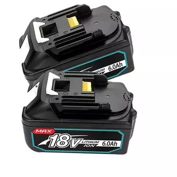 Новейшая аккумуляторная резервная аккумуляторная батарея 18v6ah 8ah, подходит для Makita 18v Bl1860 Bl1840 Bl1850, с зарядкой Dc18rf 18V