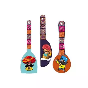 Новейшая деревянная настенная вешалка для дома | Подарок для офиса | Современные предметы декора | Декор для стен кухни | Подвесные предметы для домашнего декора в стиле раджастханской культуры